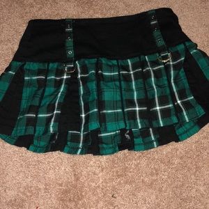 Tripp Plaid mini skirt